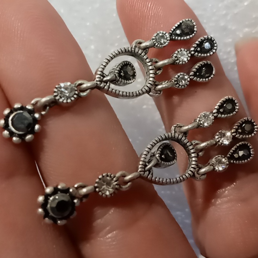 Sterling Silver Whimsy Dream Catcher Marcasite Cr… - image 3